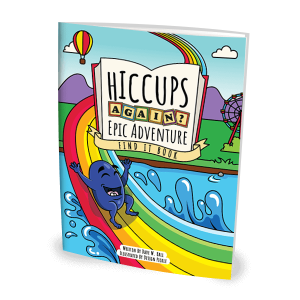 Hiccups Again Epic Adventure book cover